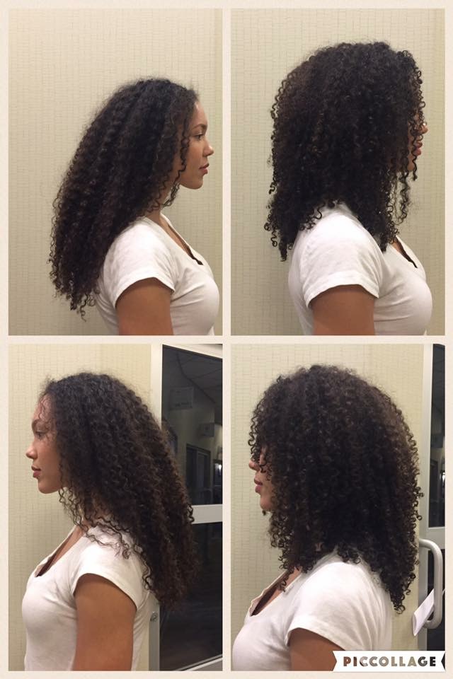 before and after side