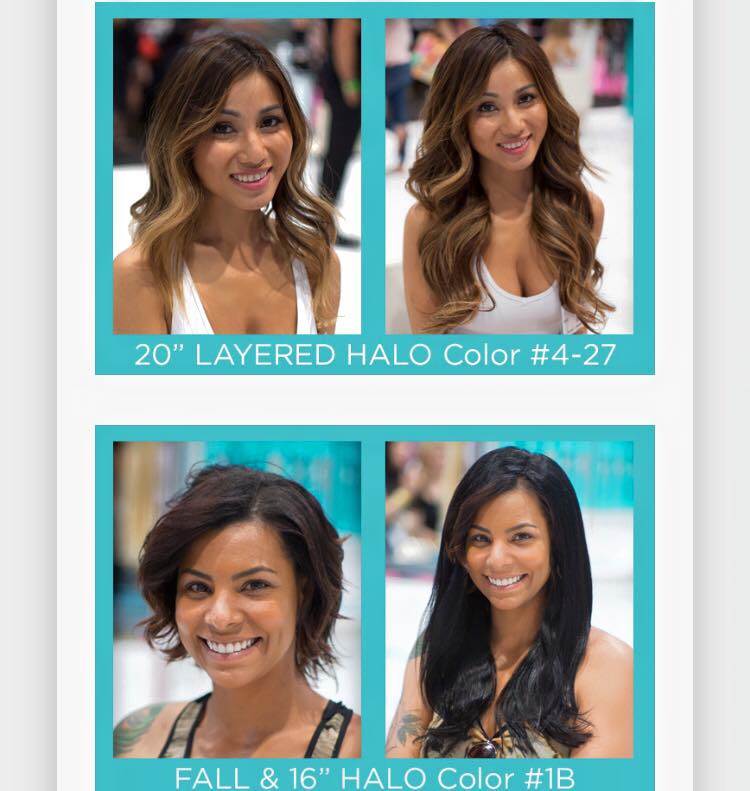 Halo Hair Extensions Before And After | vlr.eng.br